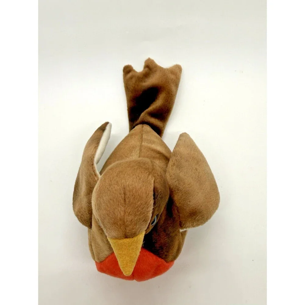 Ty Beanie Baby Early Robin Bird Plush 1998 Retired No Swing Tags Stuffed Toy